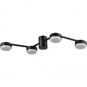 Люстра потолочная LUMION SANATA LED GX53 4*7W 220V 8187/4C COMFI LN25 черный, металл