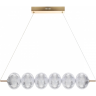 Светильник подвесной LUMION CAPRICE LEDIO LN24 LED 36W 220V золото/прозрачный/металл/пластик 6577/36L